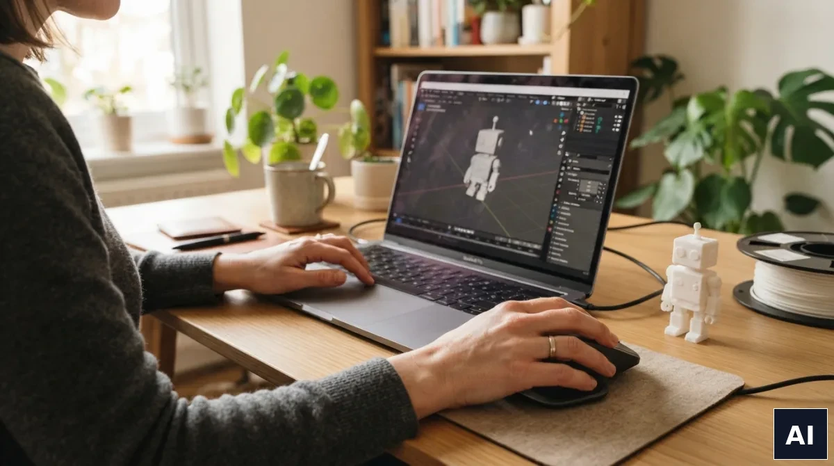 Wspólne projektowanie prostego modelu 3D w domu